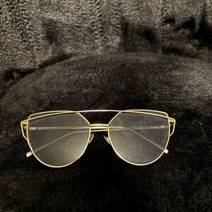 Gold Frame Sunglasses